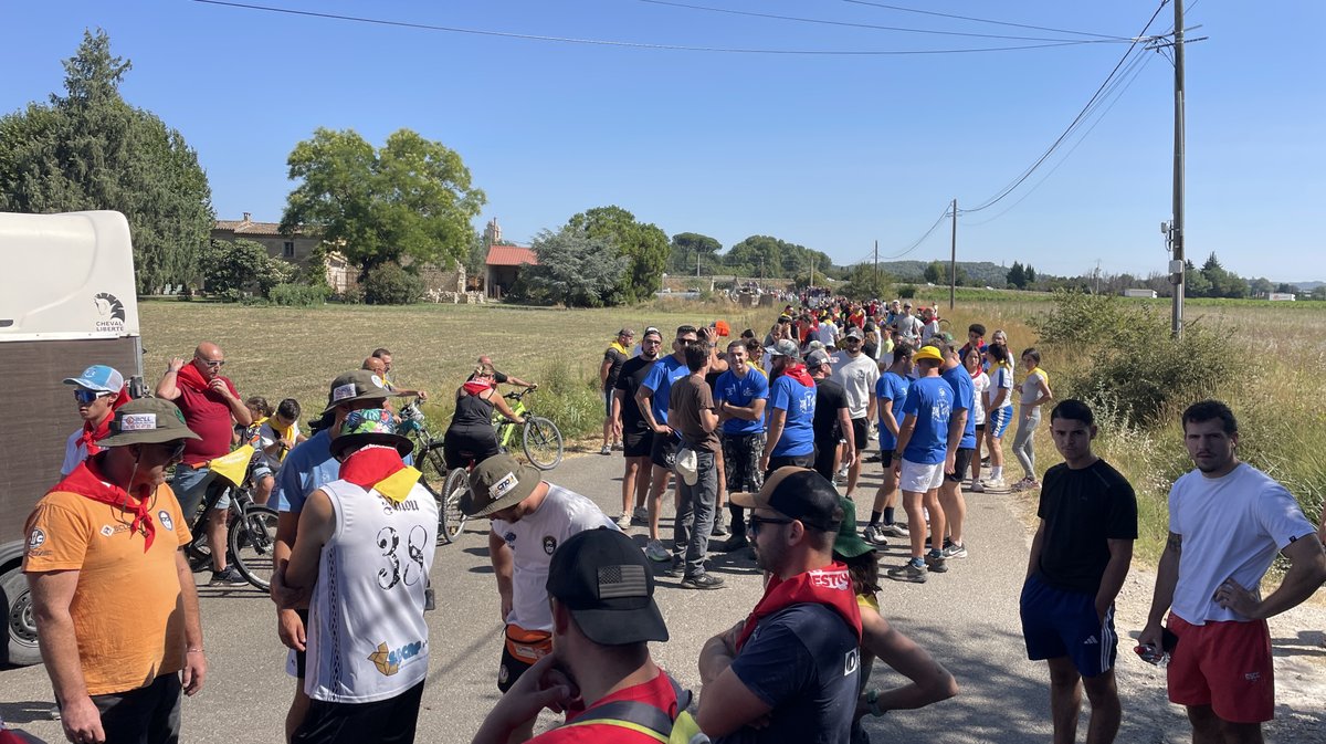 L'abrivado longue de Beaucaire (Photo Anthony Maurin)