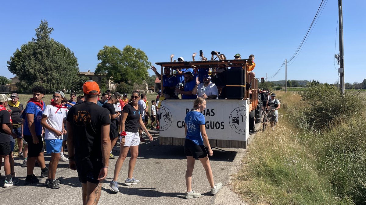 L'abrivado longue de Beaucaire (Photo Anthony Maurin)