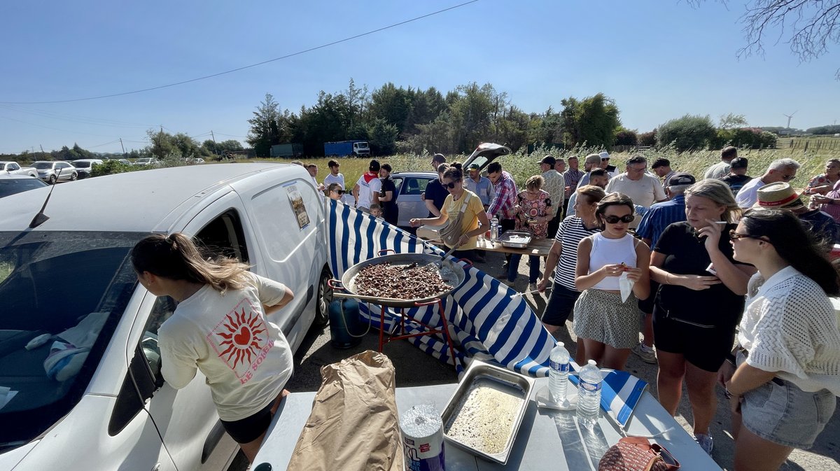 L'abrivado longue de Beaucaire (Photo Anthony Maurin)