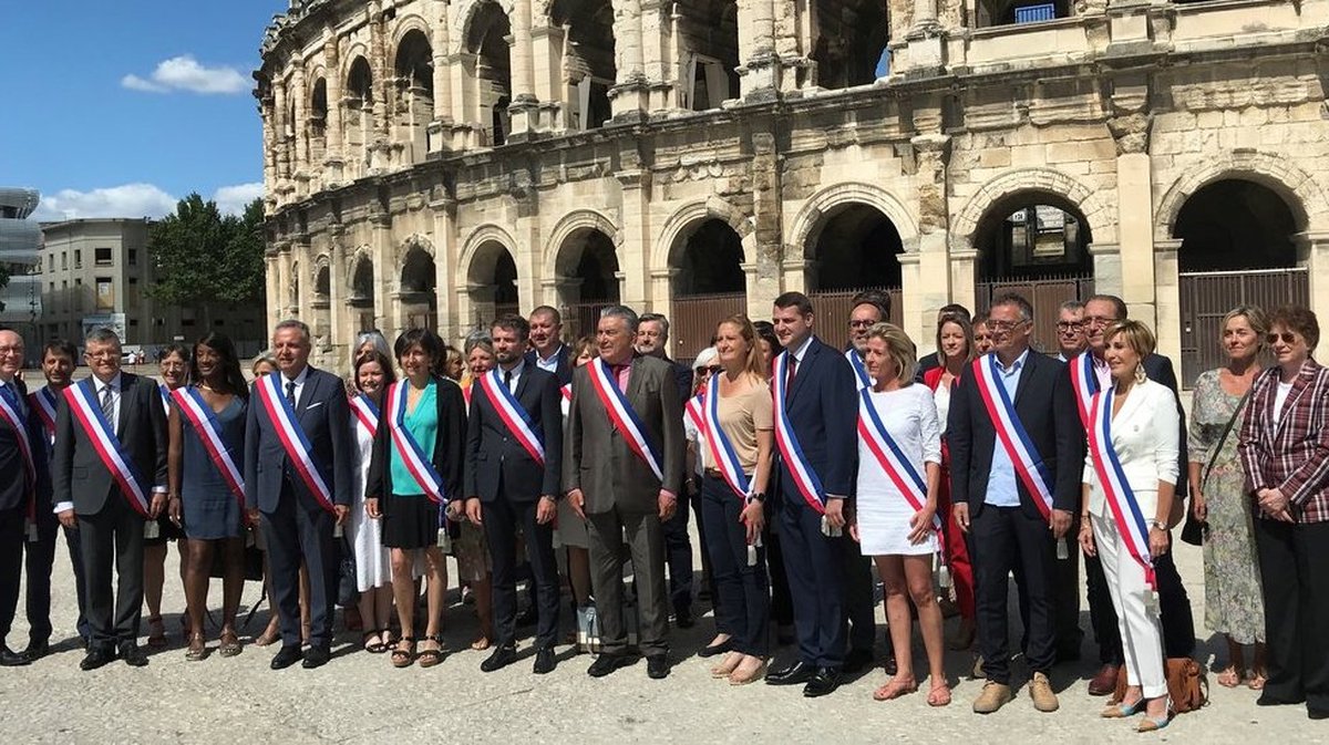 La majorité du Conseil municipal de Nîmes 2020-2026