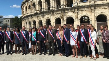 La majorité du Conseil municipal de Nîmes 2020-2026