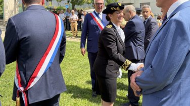 Lucie Roesch, sous-préfète de l'arrondissement d'Alès