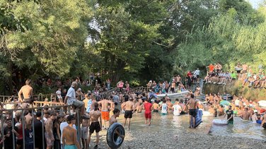 Quissac Vièle encierro aquatique