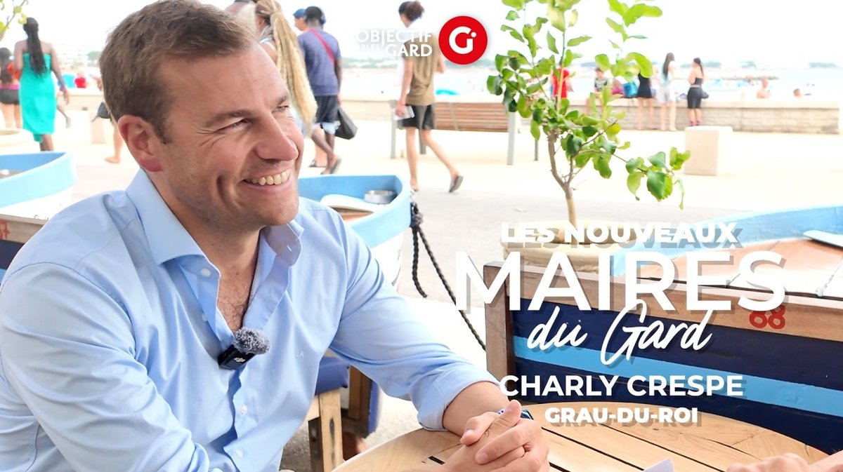 Les nouveaux maires du Gard : Charly Crespe au Grau-du-Roi