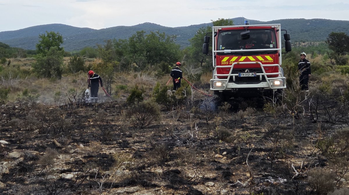incendie Conqueyrac