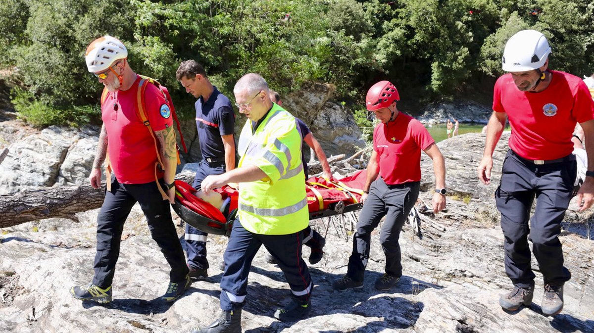 pompiers grimp intervention gardon saint-andré-de-valborgne noyade rivière