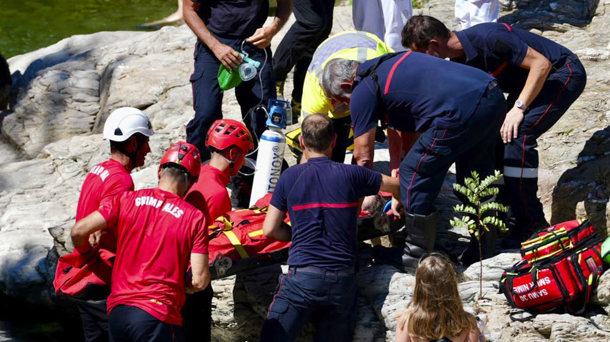 pompiers grimp intervention gardon saint-andré-de-valborgne noyade rivière