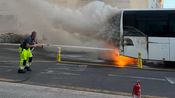 ocean bus incendie gare