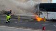 ocean bus incendie gare