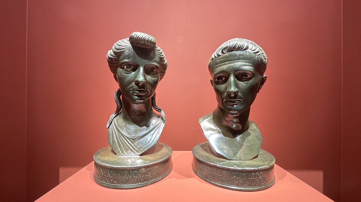 L'exposition temporaire "l’art romain du Louvre, un monde d’images" est à voir au Musée de la Romanité de Nîmes (Photo Anthony Maurin)
