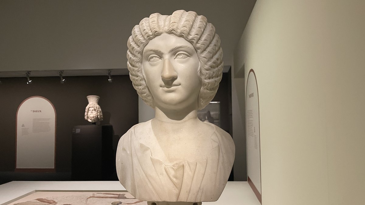 L'exposition temporaire "l’art romain du Louvre, un monde d’images" est à voir au Musée de la Romanité de Nîmes (Photo Anthony Maurin)
