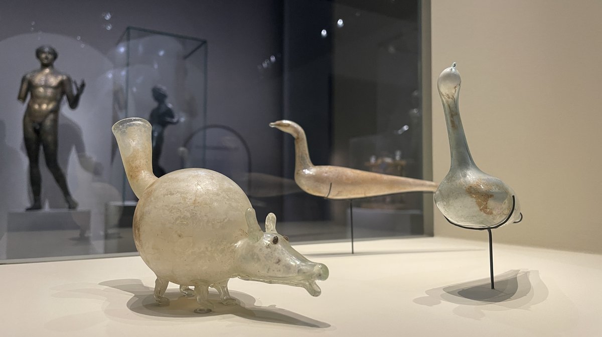L'exposition temporaire "l’art romain du Louvre, un monde d’images" est à voir au Musée de la Romanité de Nîmes (Photo Anthony Maurin)