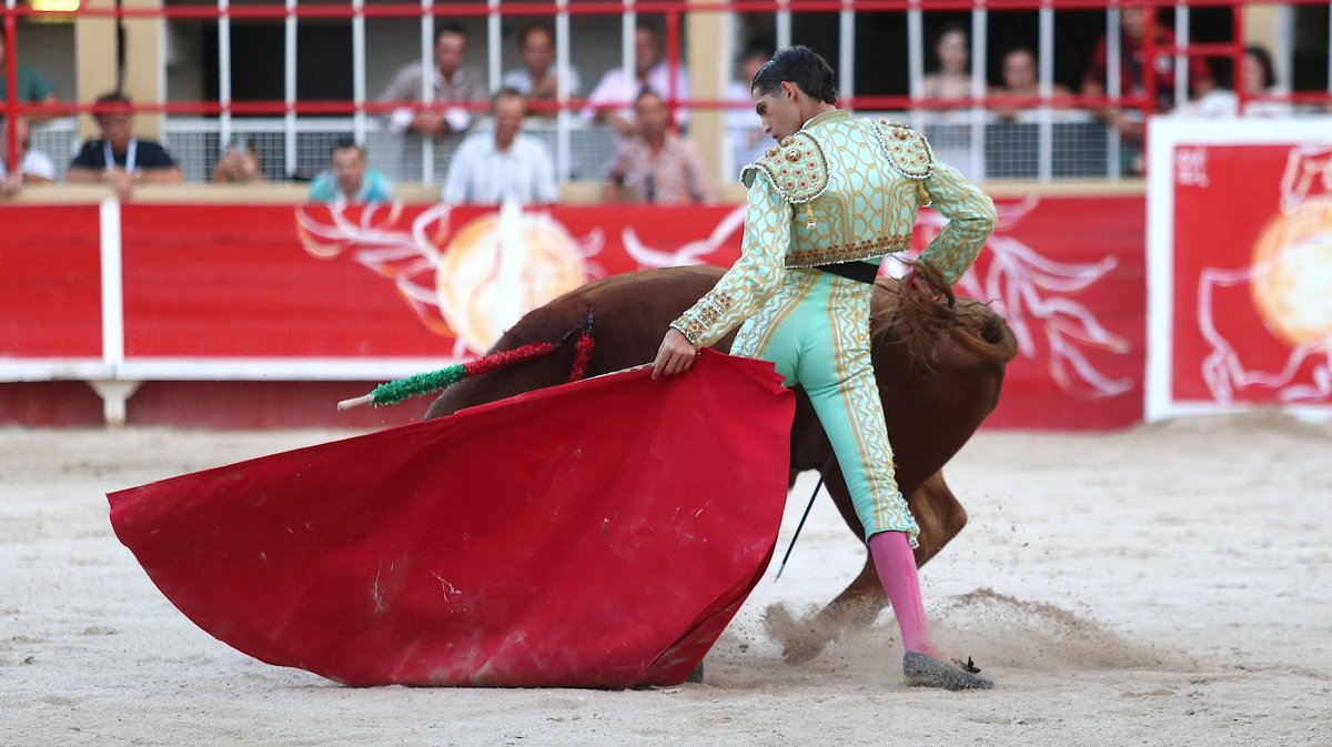 Finale du bolsin taurin de Nîmes métropole avec des erales d'Alain et Frédérique Tardieu pour Maxence Alcaïde, Julio Martin et Lisares (Photo Anthony Maurin)