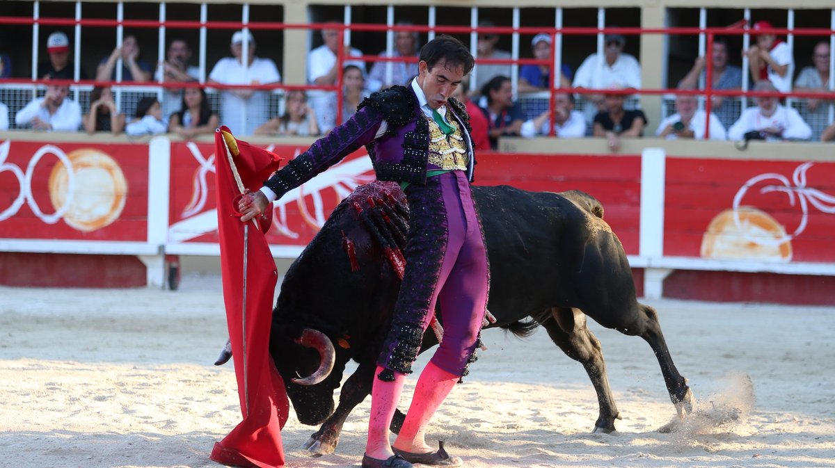 Mano a mano de Fernay y sus hijas, Pagès-Mailhan, Gallon, Malaga Margé et Tardieu frères pour Jimenez Fortes et Clemente (Photo Anthony Maurin)