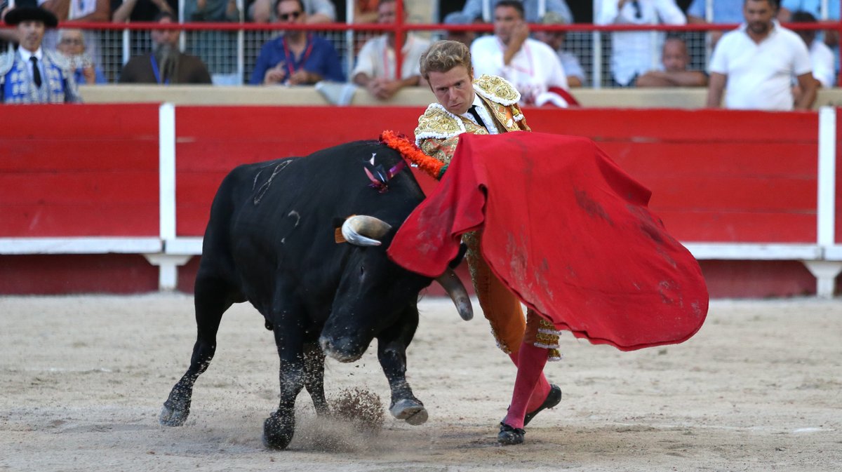 Mano a mano de Fernay y sus hijas, Pagès-Mailhan, Gallon, Malaga Margé et Tardieu frères pour Jimenez Fortes et Clemente (Photo Anthony Maurin)