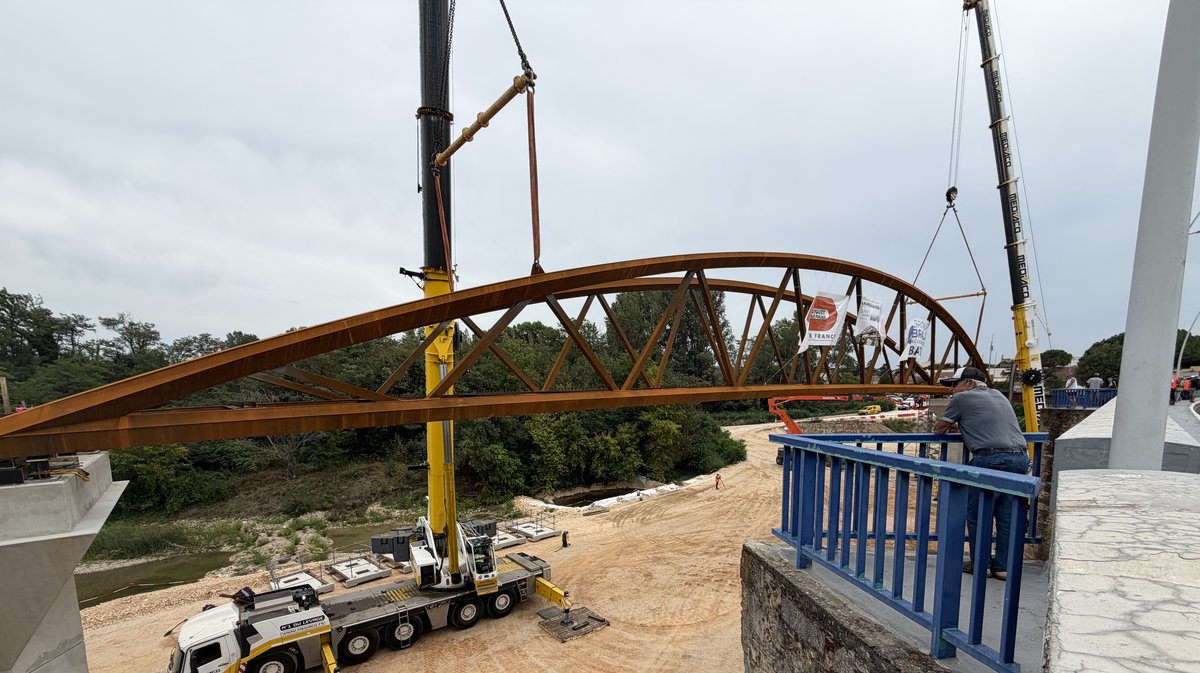 Passerelle Cèze
