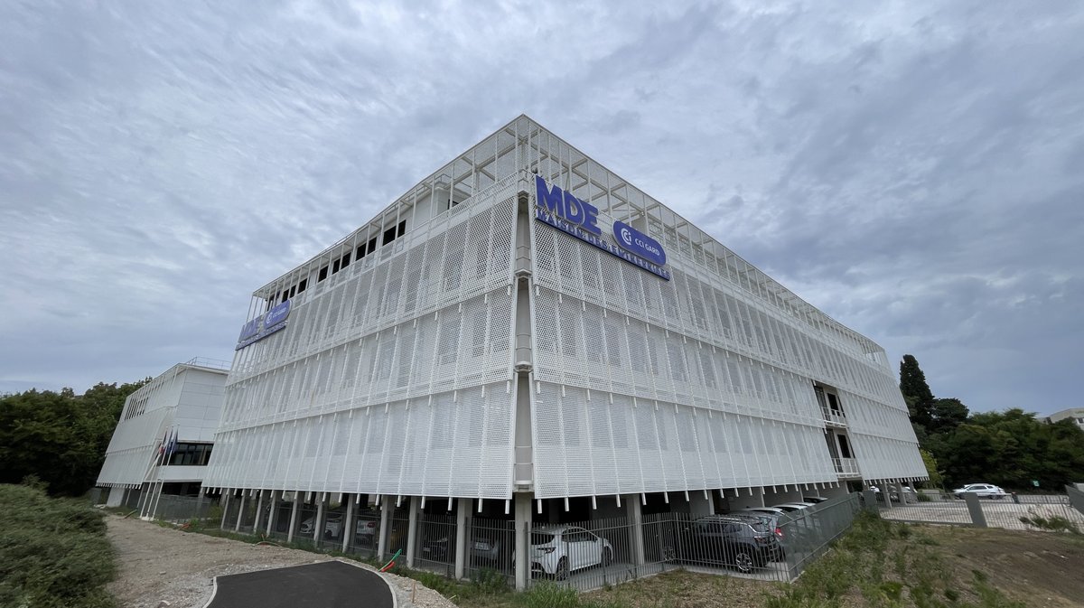 Maison de l'Entreprise de la CCI du Gard pour le cluster Primus (Photo Anthony Maurin)