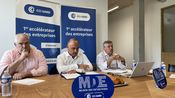 Maison de l'Entreprie CCI Cluster Primus Jérôme Bousquet, Éric Giraudier et Gilles Laborde (Photo Anthony Maurin)