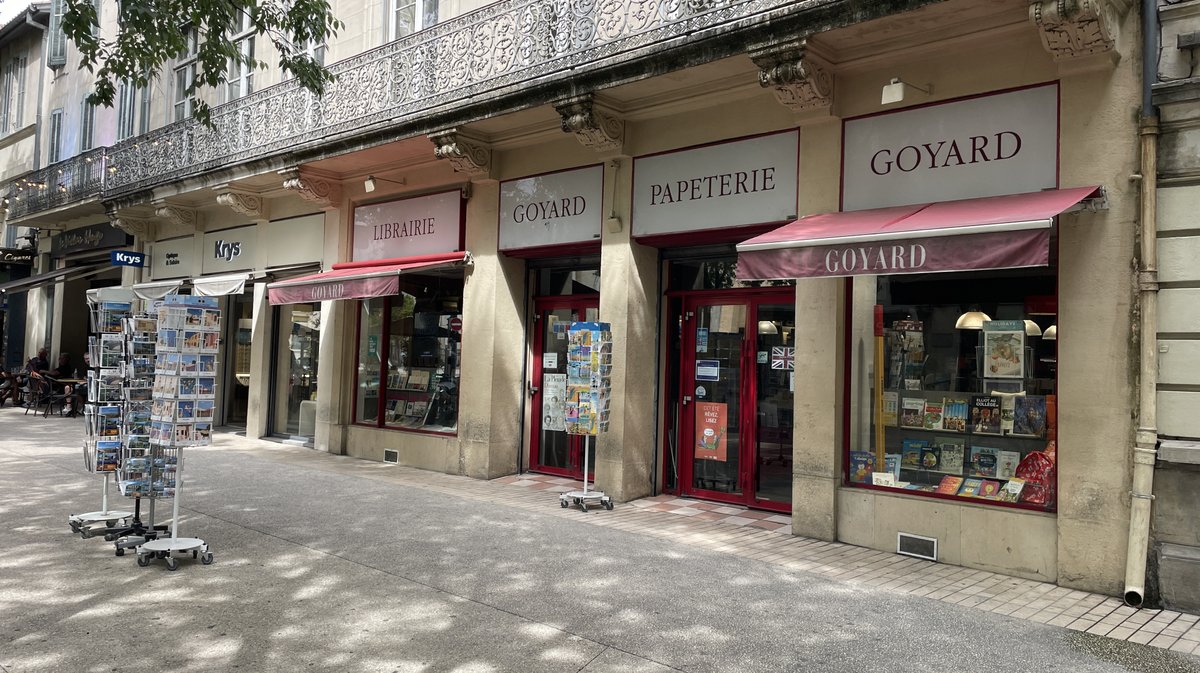 La librairie Goyard, à Nîmes, a 50 ans (Photo Anthony Maurin)