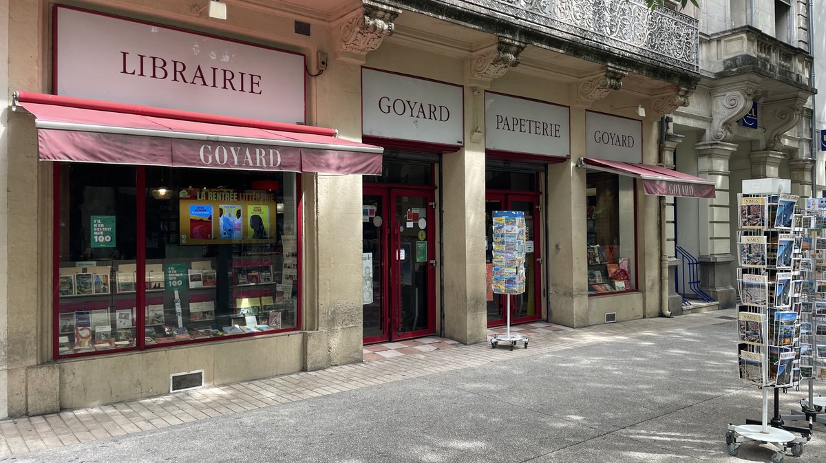 La librairie Goyard, à Nîmes, a 50 ans (Photo Anthony Maurin)