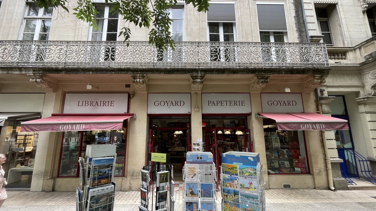 La librairie Goyard, à Nîmes, a 50 ans (Photo Anthony Maurin)