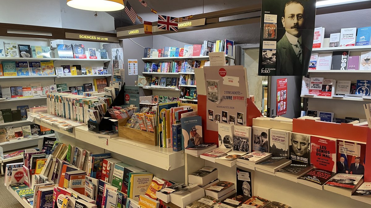 La librairie Goyard, à Nîmes, a 50 ans (Photo Anthony Maurin)