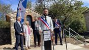 Sauzet et sa nouvelle place Joseph Artal (Photo Anthony Maurin)