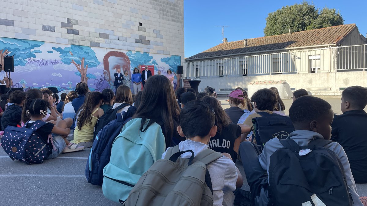 Rentrée scolaire Nîmes 2026 (Photo Anthony Maurin)