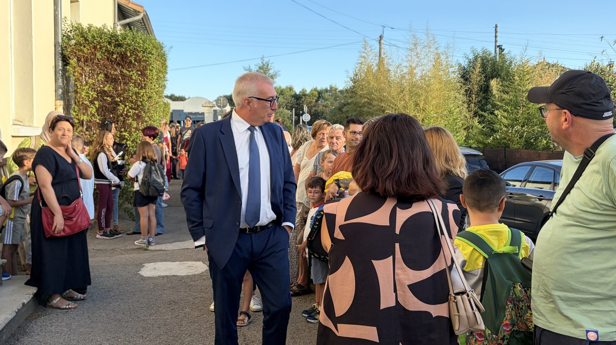 rentrée scolaire montée de silhol Alès