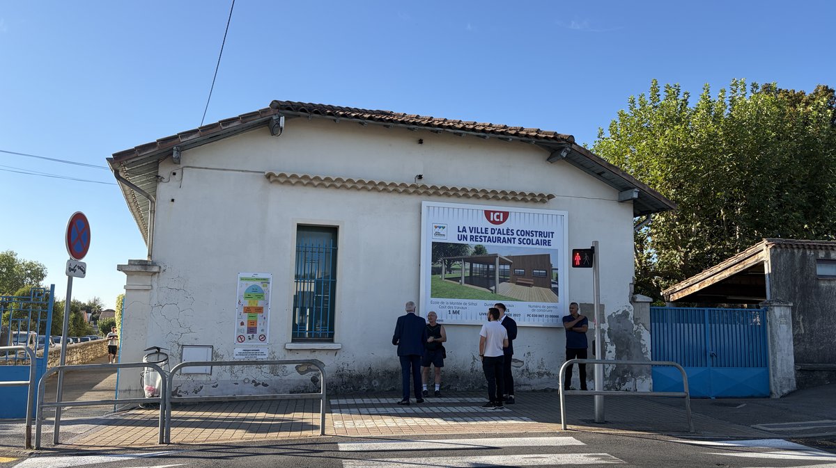 rentrée scolaire montée de silhol Alès