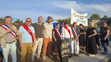 Mobilisation fermeture classe 1ère Lucie Aubrac Sommières