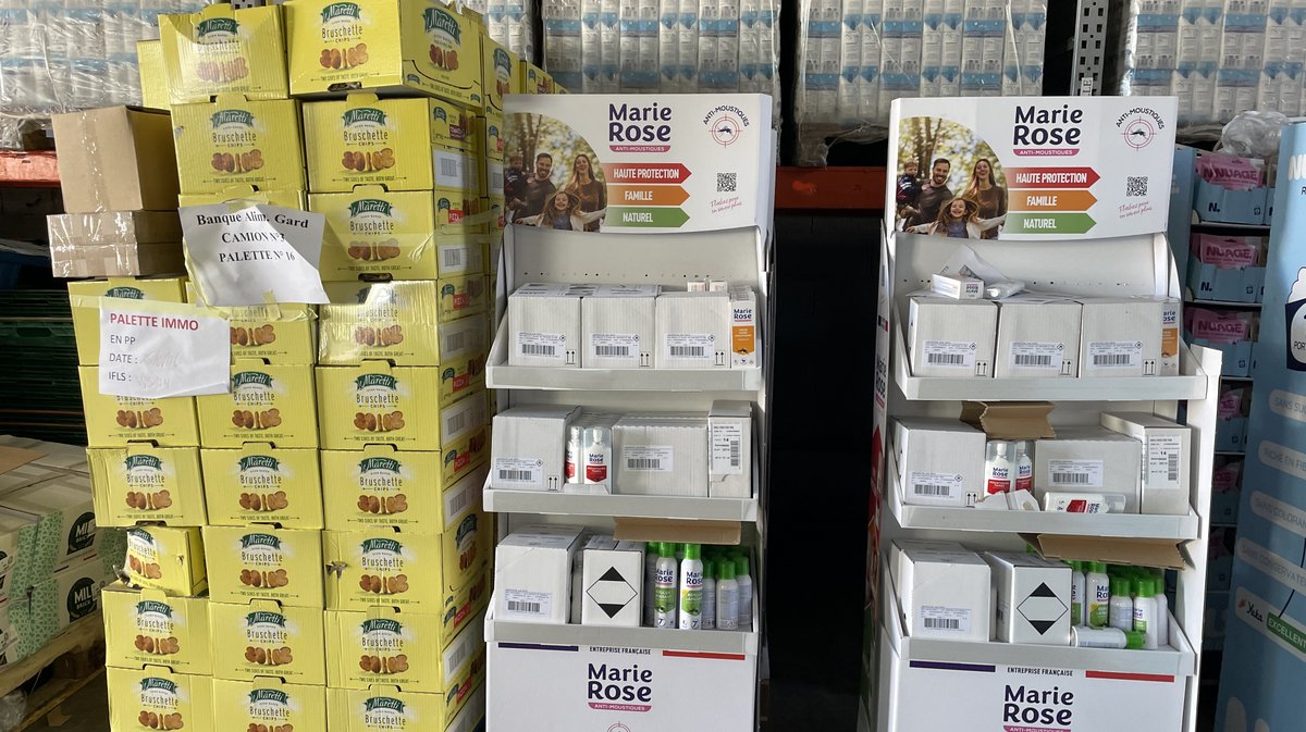 Distribution de la Banque alimentaire du Gard en 2026 (Photo Anthony Maurin)