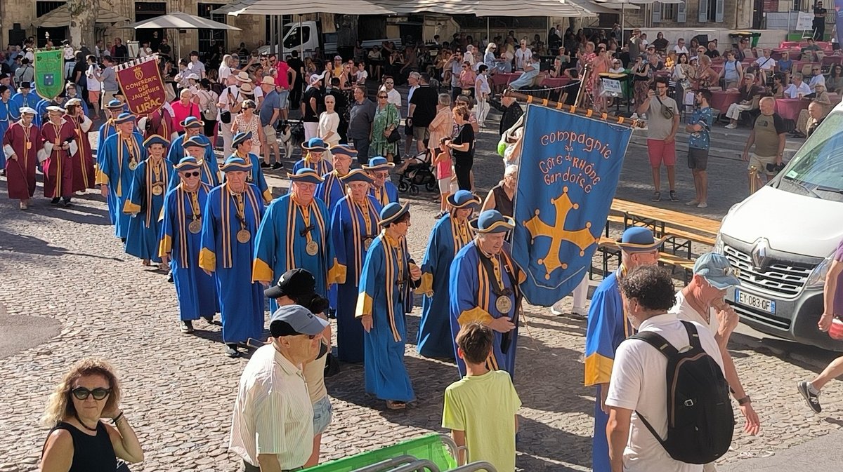 Ban des Vendanges Compagnie de la Côte du Rhône Gardoise