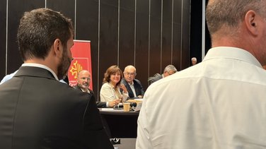 Carole Delga, présidente de la région Occitanie