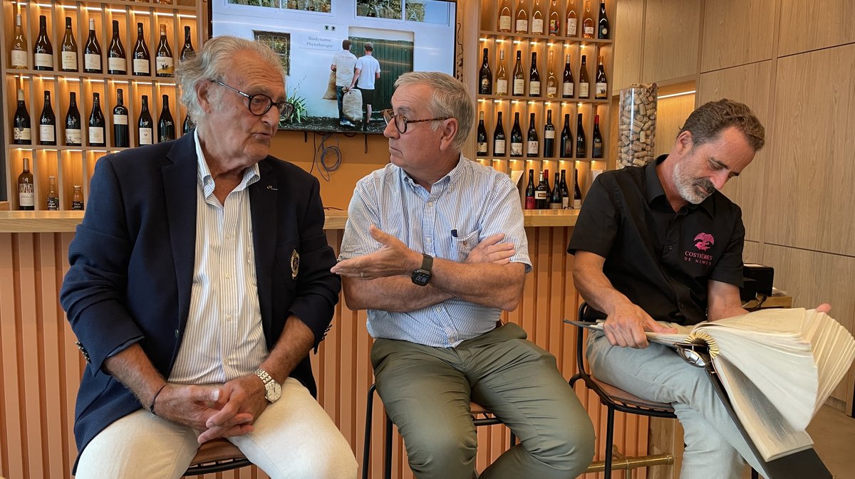 Costières de Nîmes Olivier Gibelin Bernard Angelras Cyril Marès 2026 (Photo Anthony Maurin)