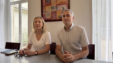 Christine Bessou-Nicaise, directrice générale Pierre Bouchardy, chef de division à la DDFIP du Gard