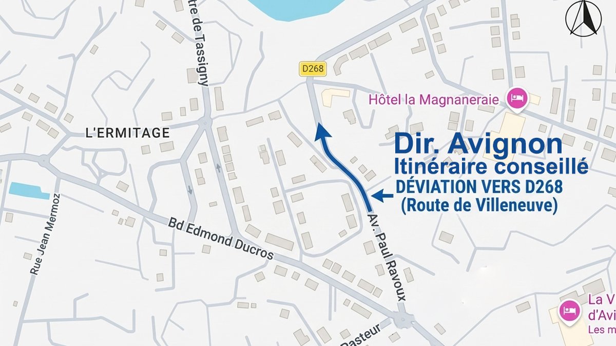 déviation éboulement sept 2026