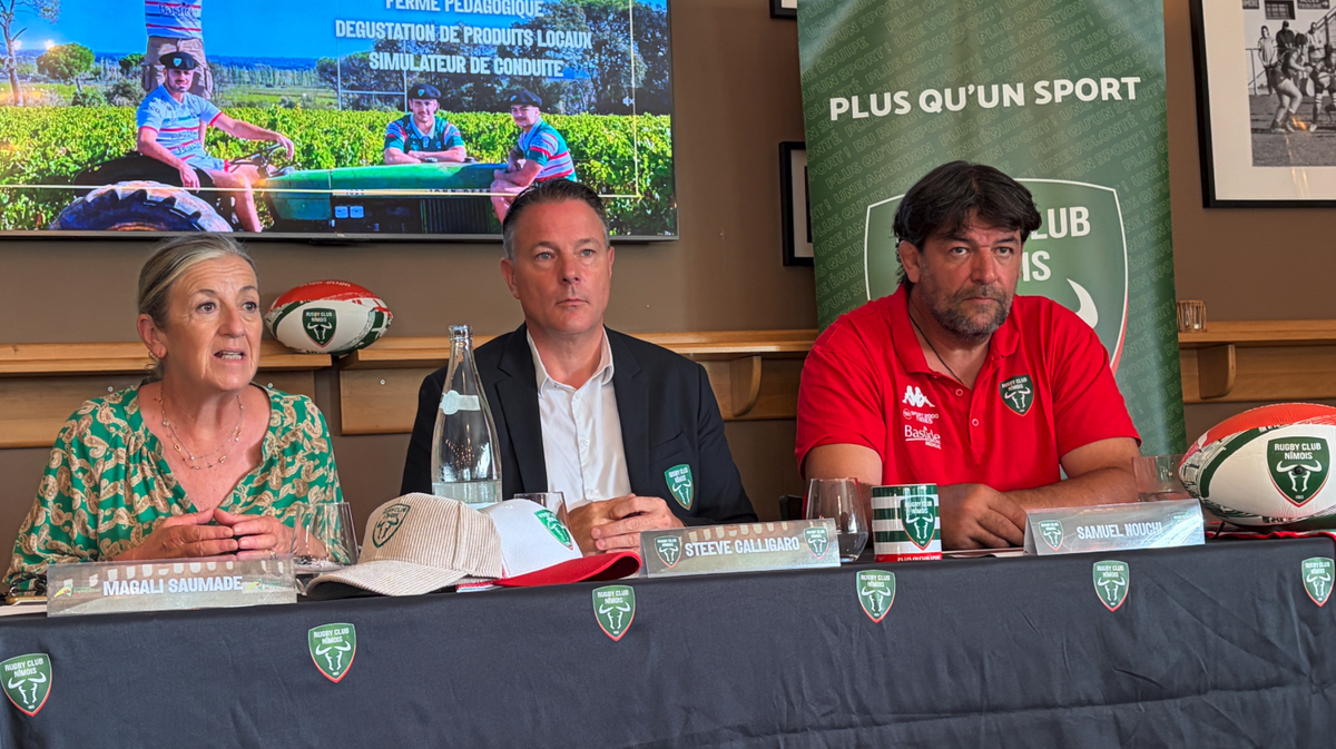 Magali Saumade, Steeve Calligaro et Samuel Nouchi rcn