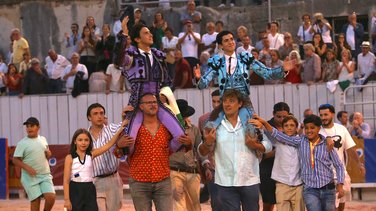 Corrida goyesque de Jandilla pour Juan Ortega, Andrés Roca Rey et Marco Pérez (Photo Anthony Maurin)