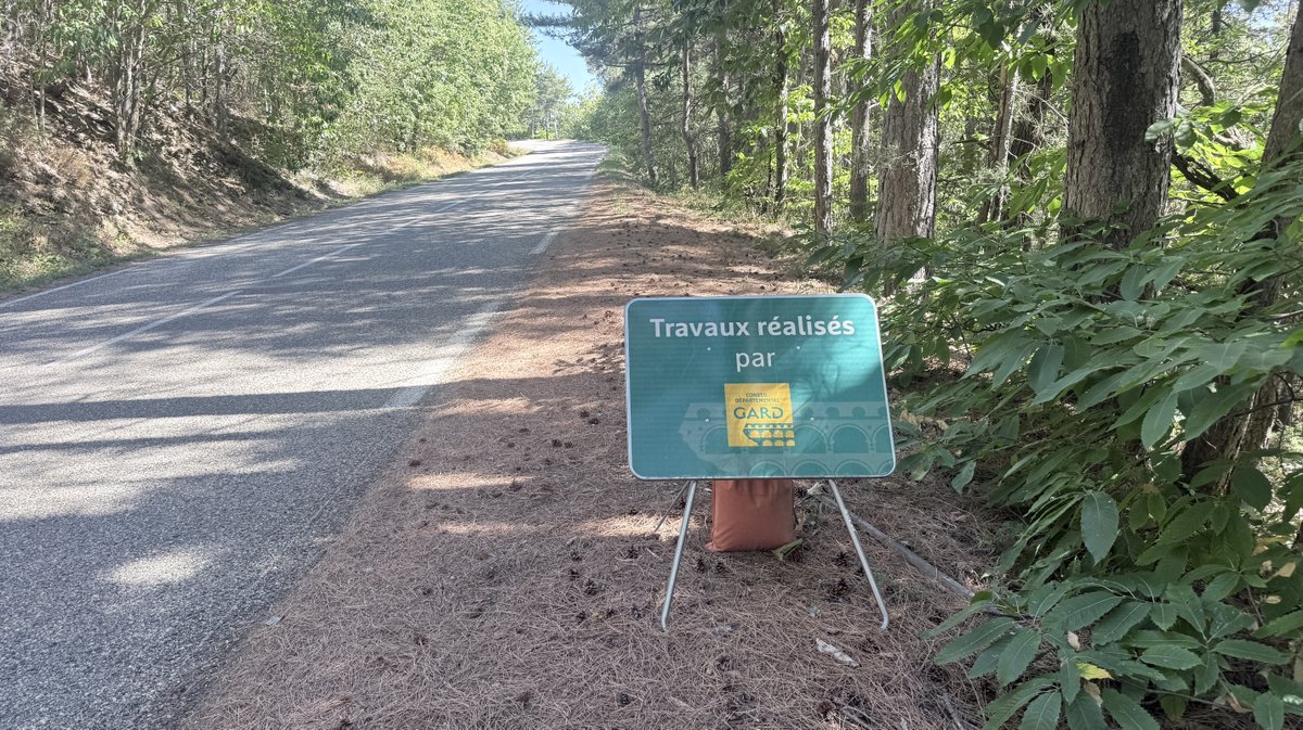 travaux route département du gard