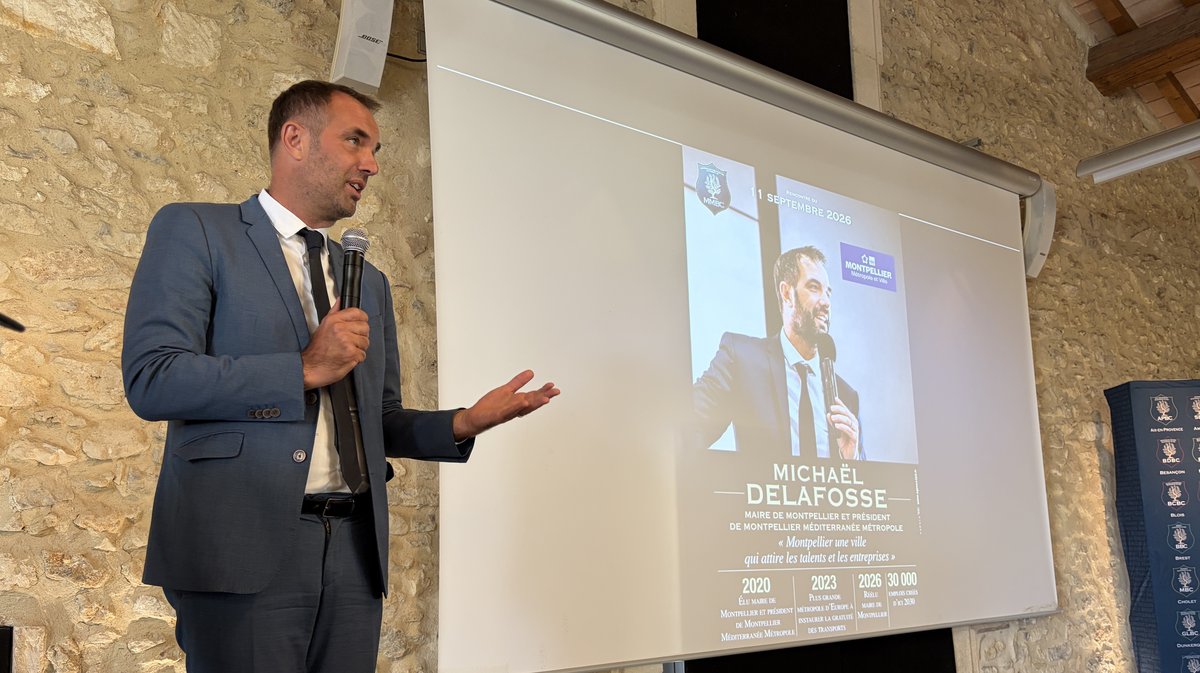 Michaël Delafosse Montpellier Méditerannée Business Club
