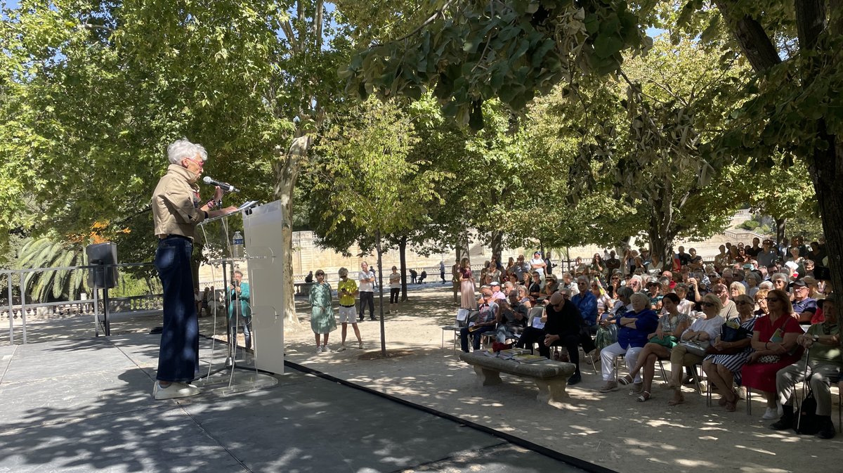Brindis 2026 par Lydie Salvayre (Photo Anthony Maurin)