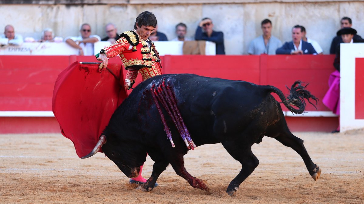 Corrida de Garcia Jimenez pour Sébastien Castella, José Maria Manzanares fils et Tomas Rufo (Photo Anthony Maurin)