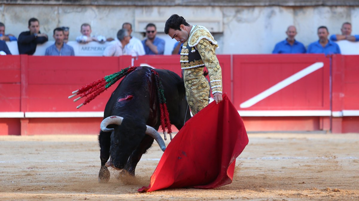 Corrida de Garcia Jimenez pour Sébastien Castella, José Maria Manzanares fils et Tomas Rufo (Photo Anthony Maurin)