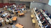 Lors du conseil communautaire d'avril
