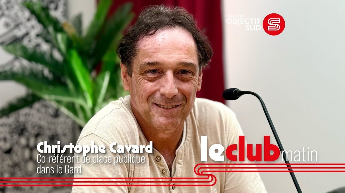 LE CLUB MATIN Christophe Cavard : « Jean-Luc Mélenchon, c’est la brutalité idéologique ! »