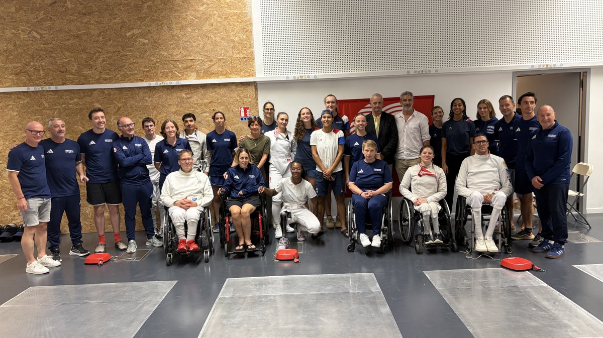 NÎMES Les équipes de France d'escrime en stage pour lancer leur saison
