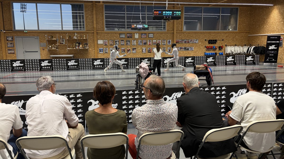 NÎMES Les équipes de France d'escrime en stage pour lancer leur saison