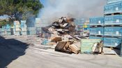 feu de palettes fournès