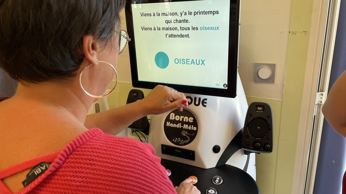 Unapei 30 Cema Guillaumet bornes Handi Mélo (Photo Anthony Maurin)